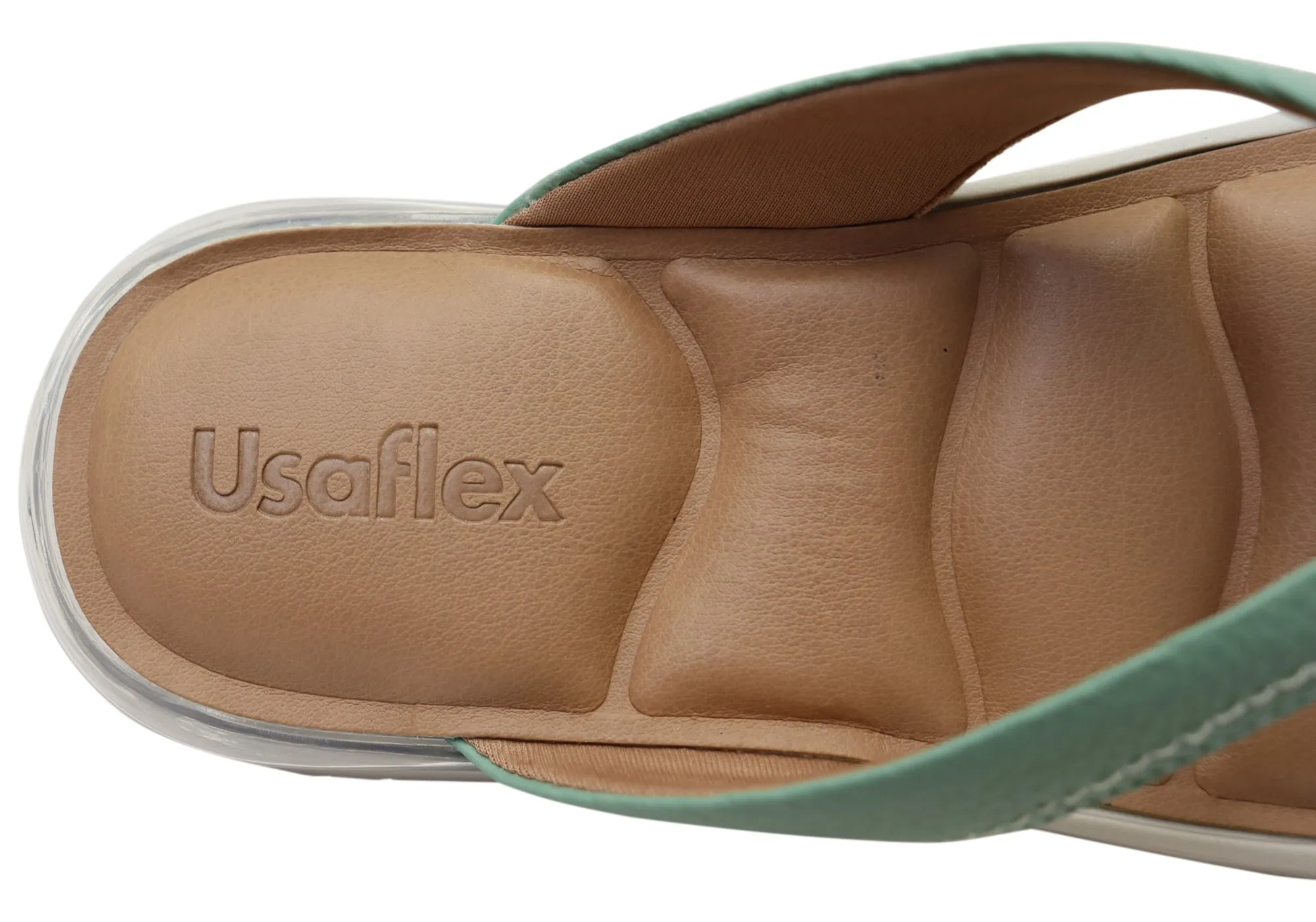 Usaflex Resort Womens Comfortable Brazilian Leather Thongs Sandals