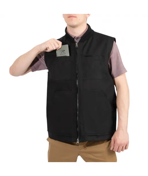 Vest Rothco Concealed Carry Negro