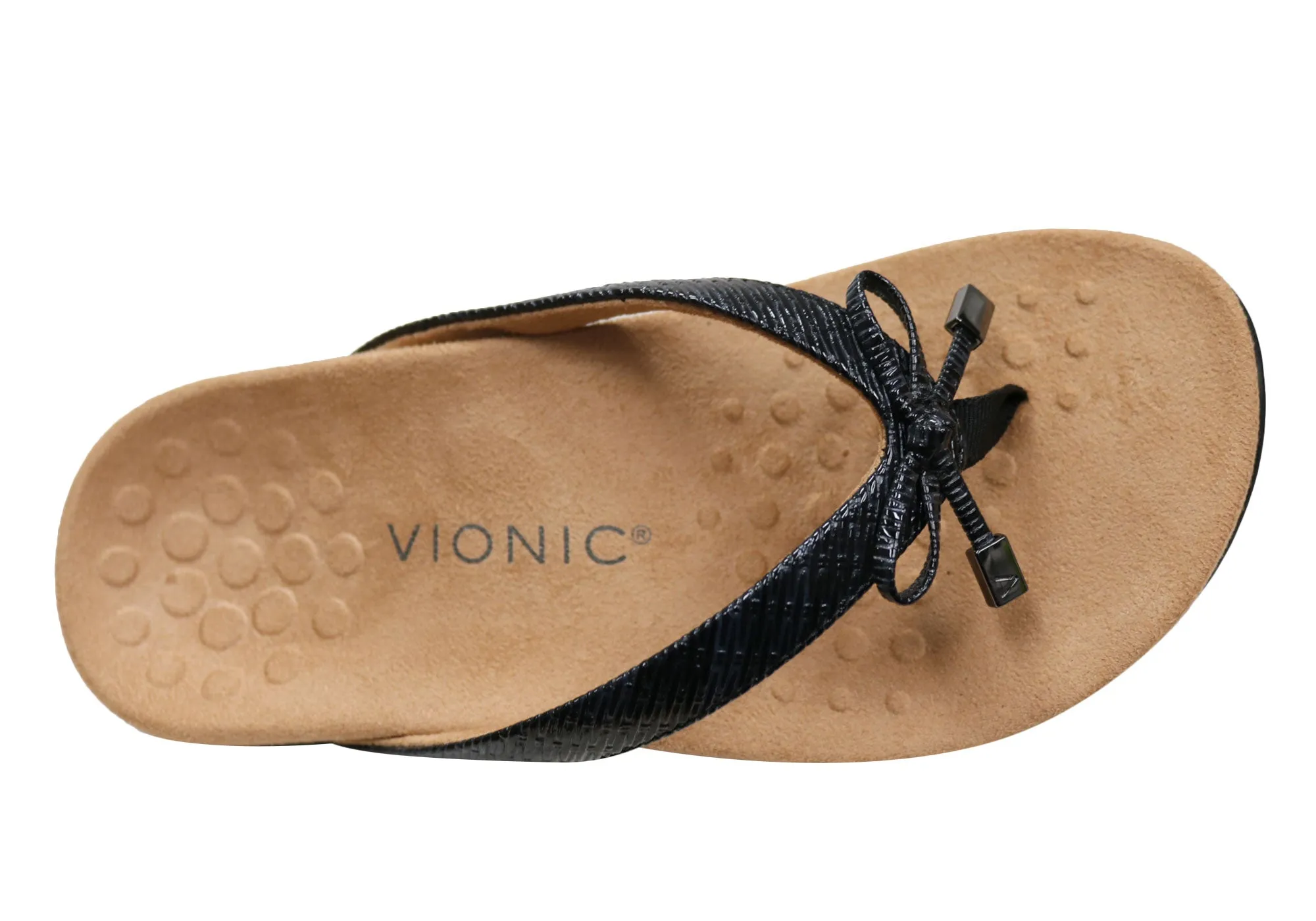 Vionic Womens Comfortable Supportive Bella Toe Post Thongs