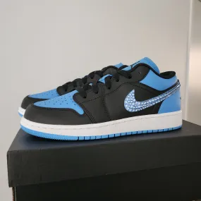 Warehouse Sale: Kids Grade School AJ1 - Black/Blue