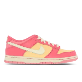 Warehouse SALE - Kids Grade School Dunk Low - Pink/Gold