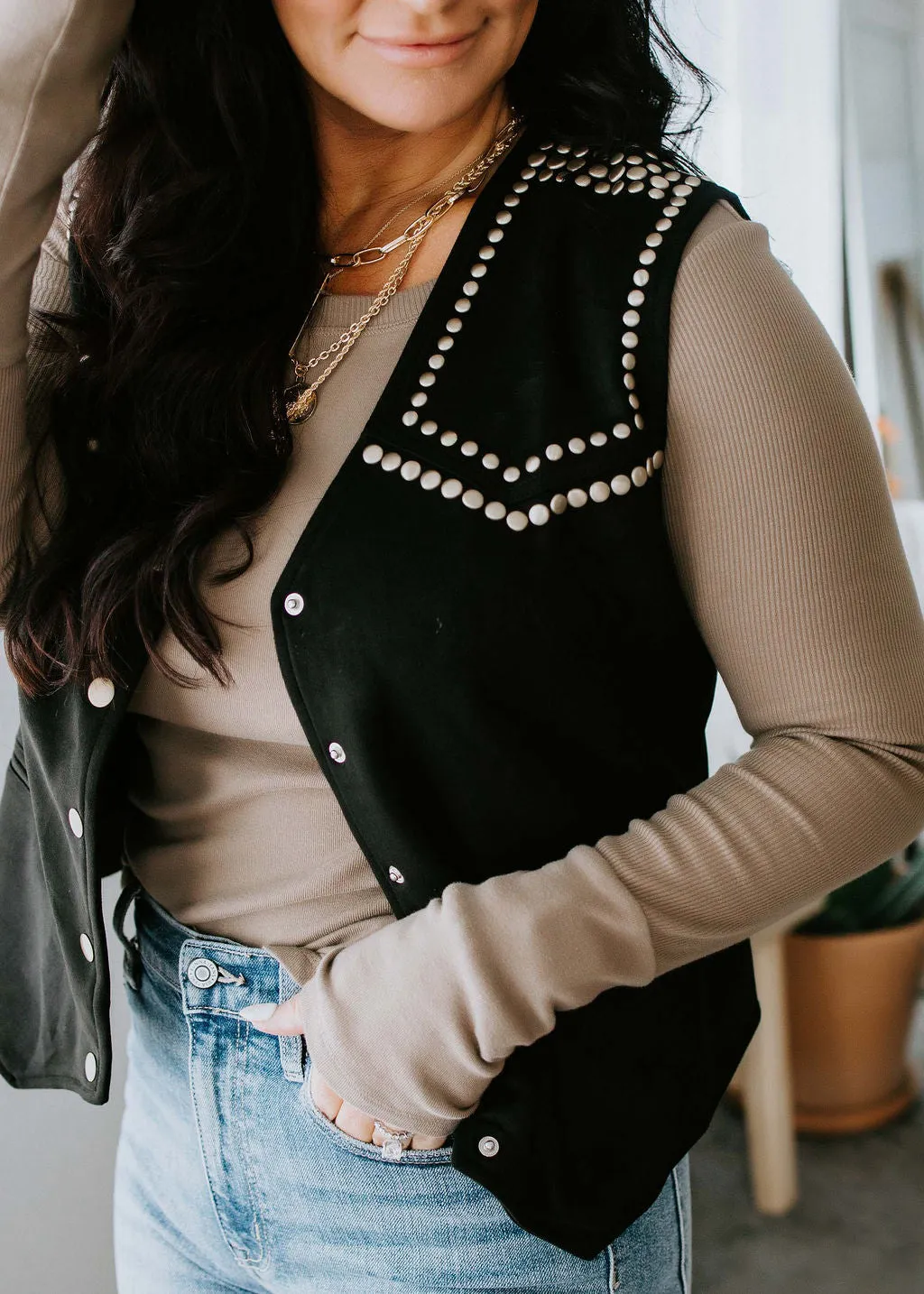 West Side Studded Vest