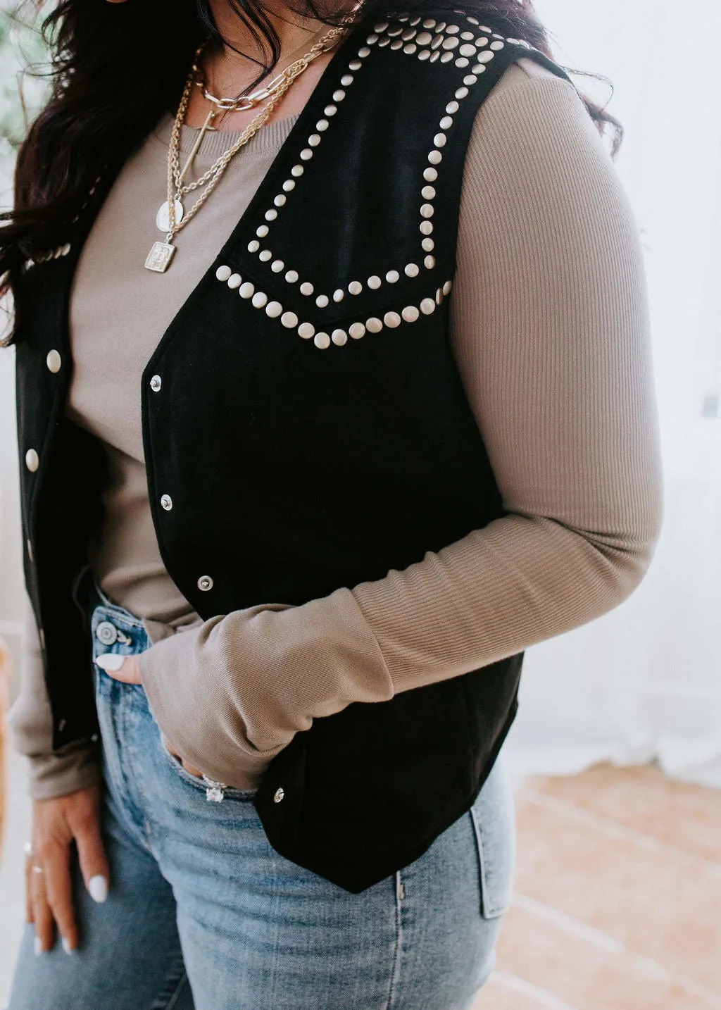 West Side Studded Vest