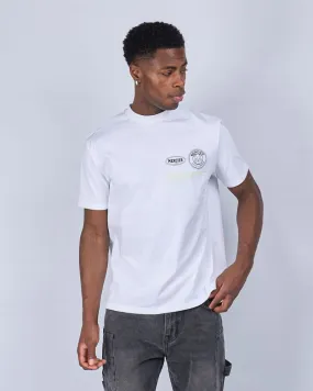 White Green Caruso Relaxed Tshirt