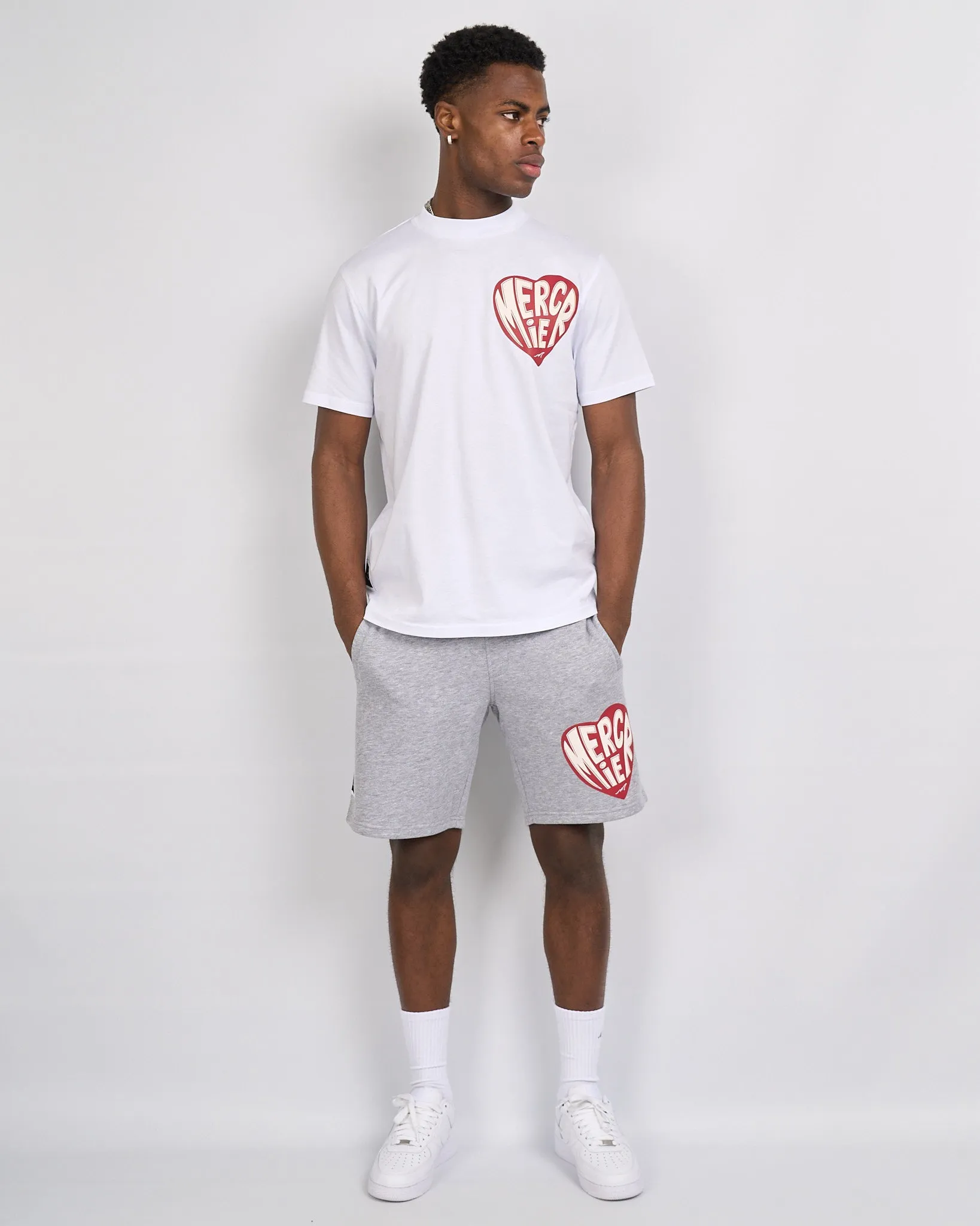 White Mercier Heart Tshirt