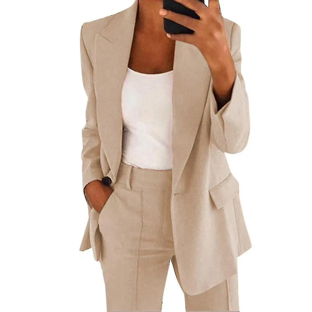 Womens 2pce Light Suit Blazer+trousers