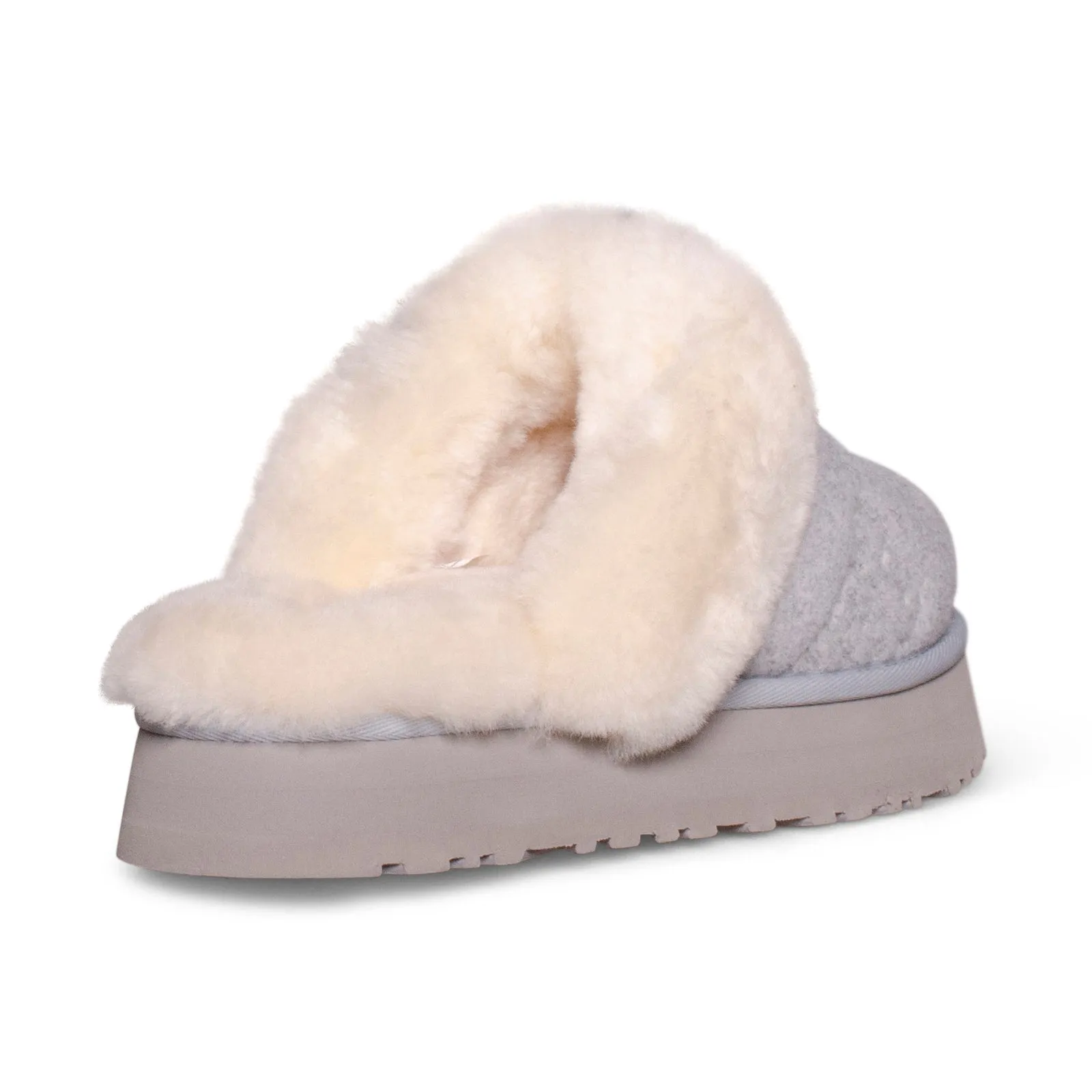 Women's UGG Disquette Felt Grey Slippers