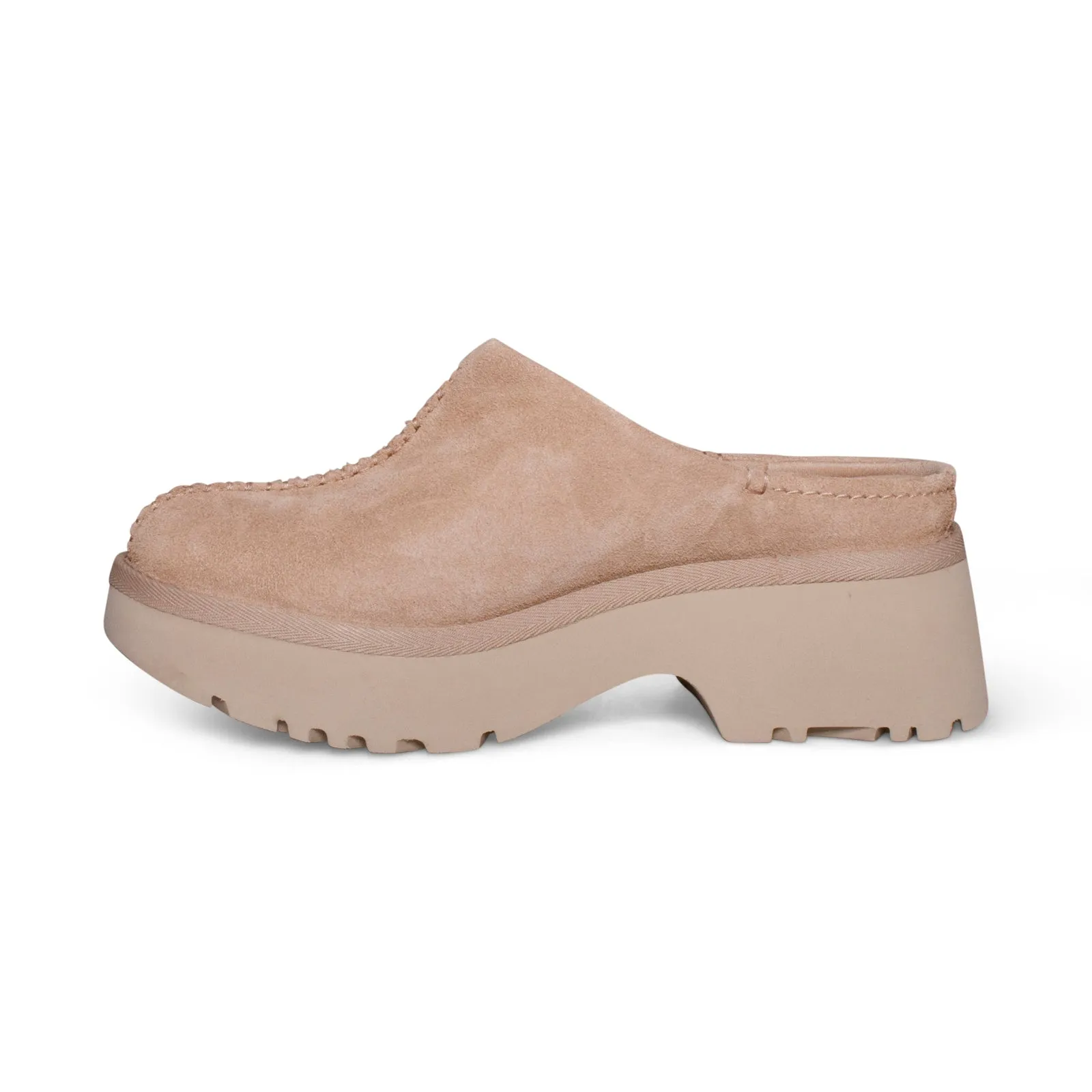 Women's UGG New Heights Clog Sand Shoes