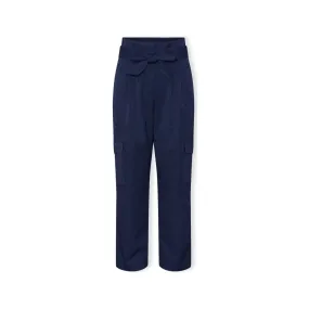 YAS Cargi Trousers - Dress Blues