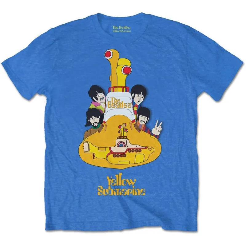 Yellow Submarine Blue Beatles Tshirt.