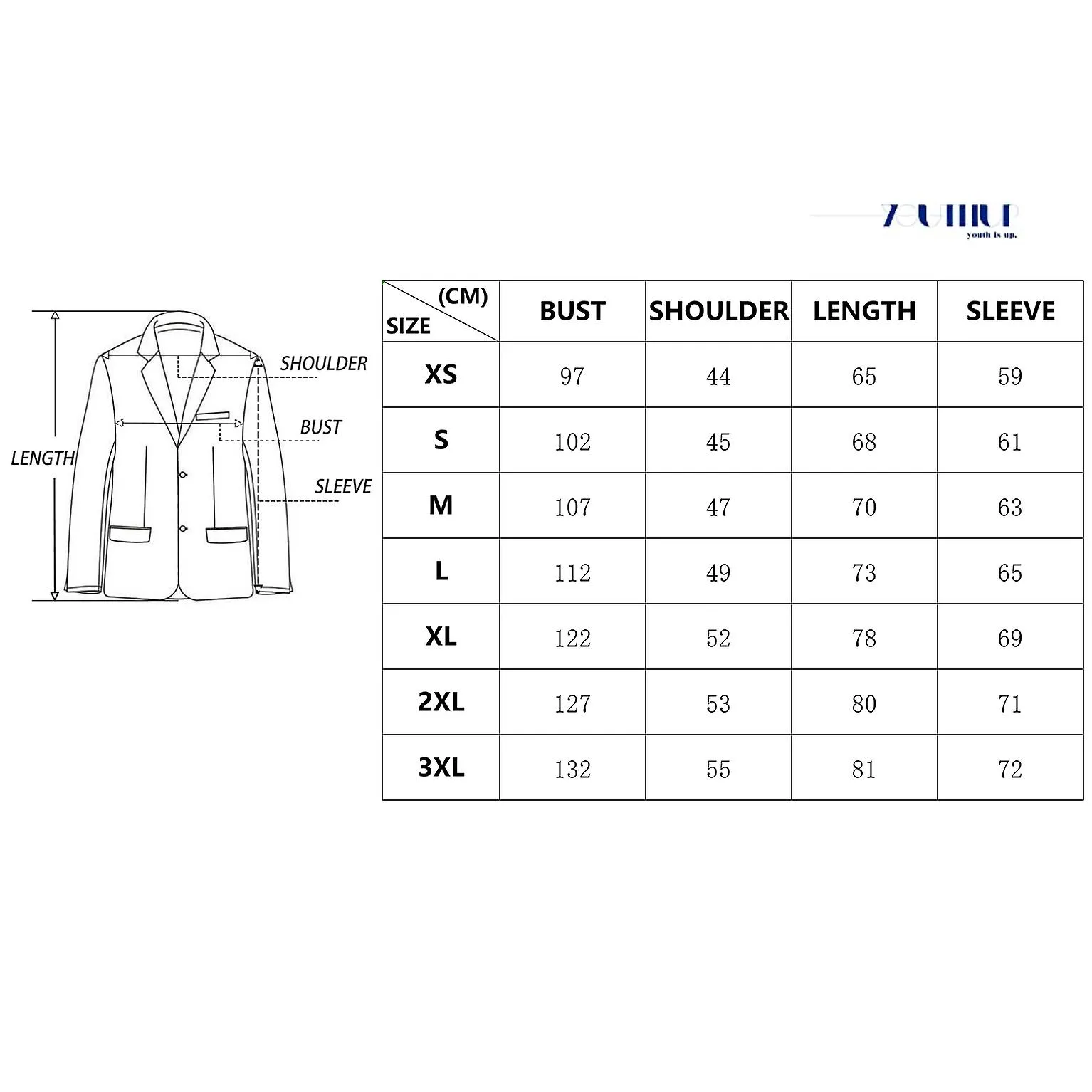 YOUTHUP Mens Floral Blazer 1 Button Slim Fit Fashion Blazer for Date Wedding Party Anniversary