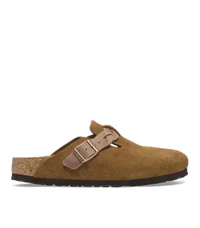 ZUECO BIRKENSTOCK BOSTON LEVE BRAIDED CUERO