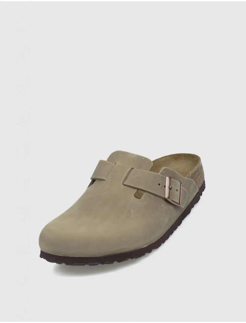 Zueco Birkenstock Boston MarrÓn