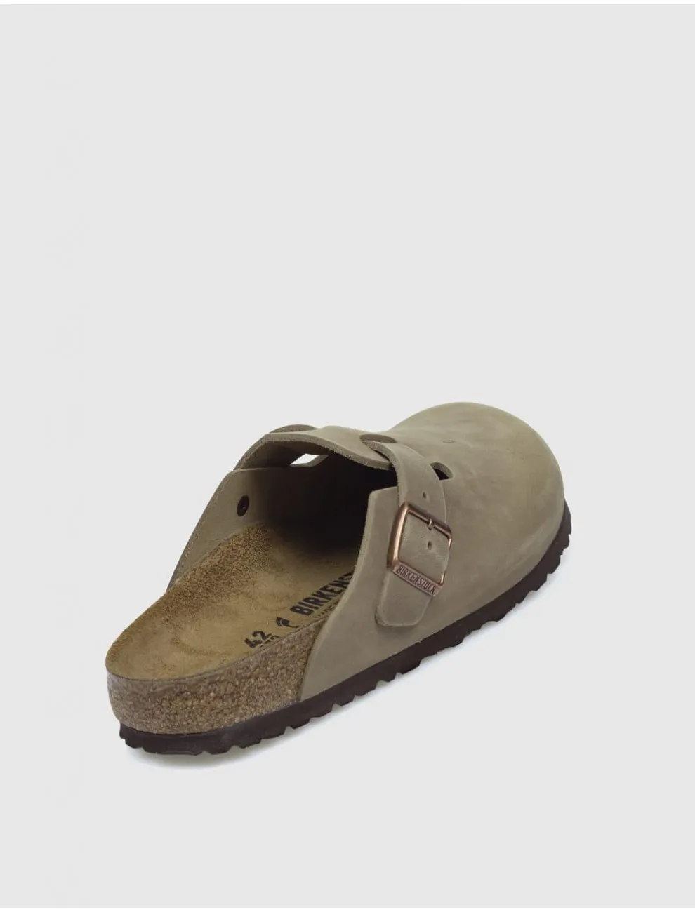 Zueco Birkenstock Boston MarrÓn