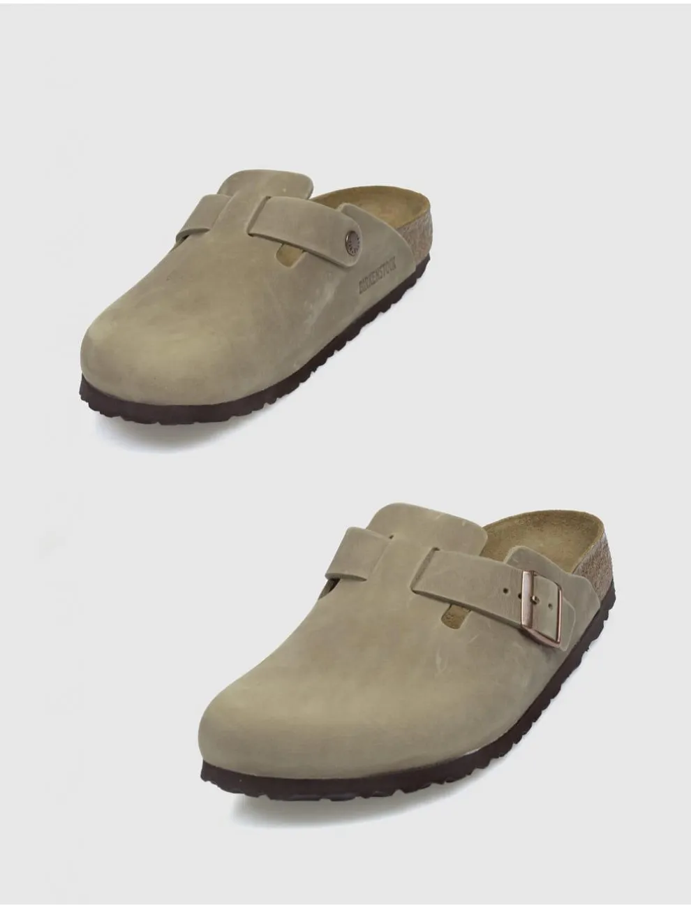 Zueco Birkenstock Boston MarrÓn